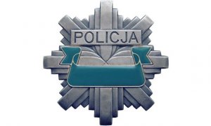 Przykład odznaki policyjnej.