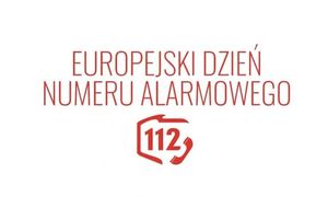 Ulotka z akcji Europejski Dzień Numeru Alarmowego 112